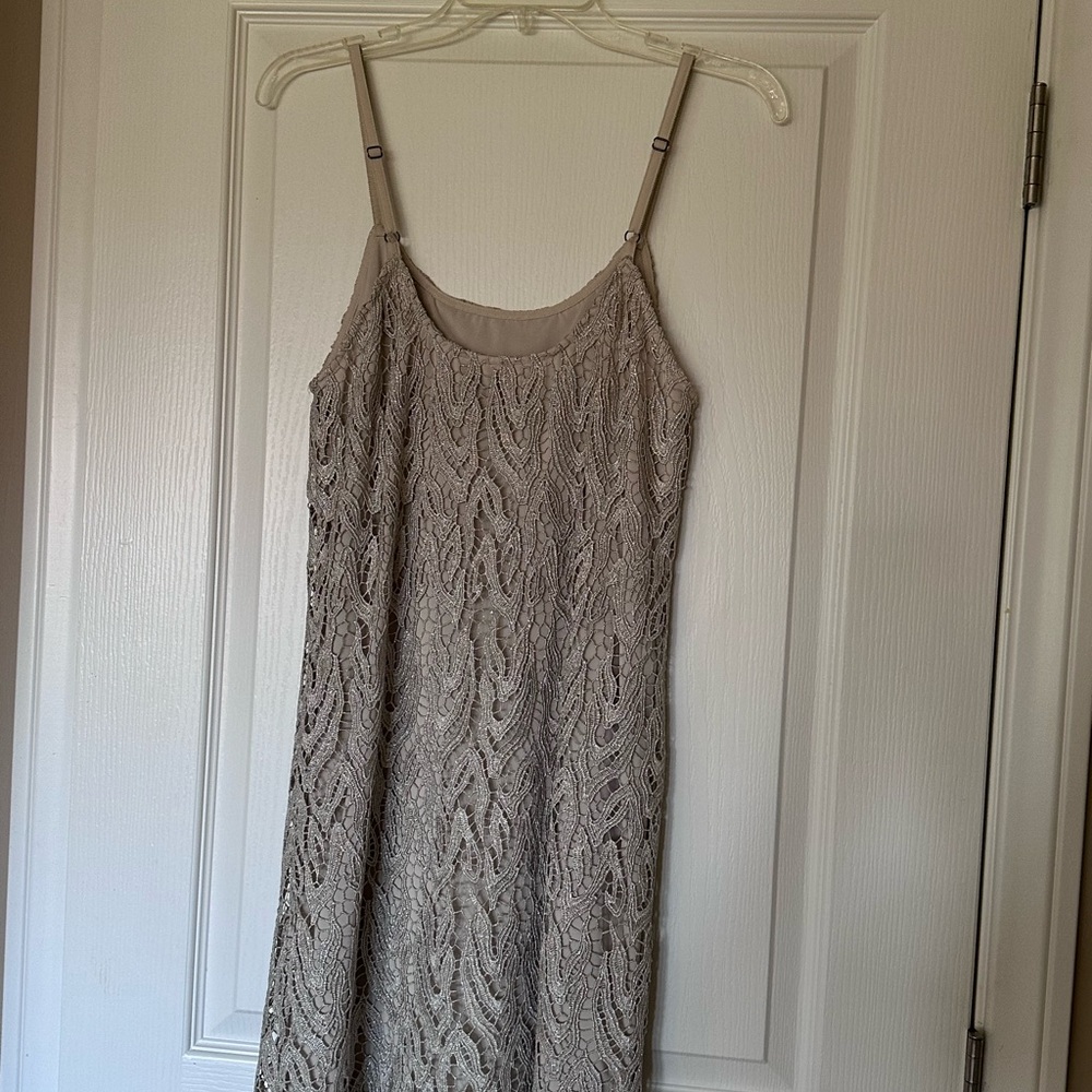 Alice and Olivia lace evening dress